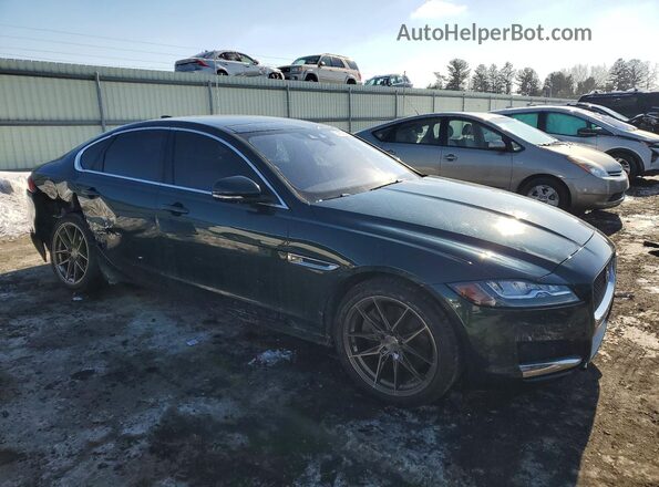 SAJBK4BV3GCY16178 2016 JAGUAR XF Зеленый Передняя правая четверть