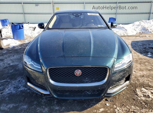 SAJBK4BV3GCY16178 2016 JAGUAR XF Зеленый Вид спереди