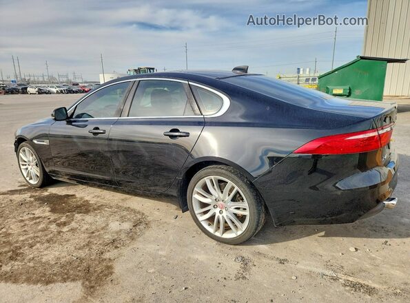 SAJBK4BVXGCY15660 2016 JAGUAR XF Черный Задняя левая четверть