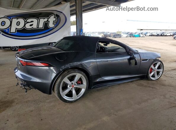 SAJD55EE4JCK52937 2018 JAGUAR F-TYPE Серый Задняя правая четверть