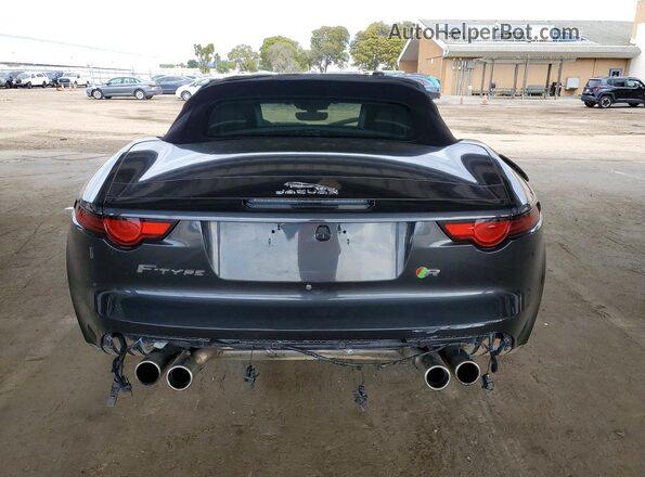 SAJD55EE4JCK52937 2018 JAGUAR F-TYPE Серый Вид сзади