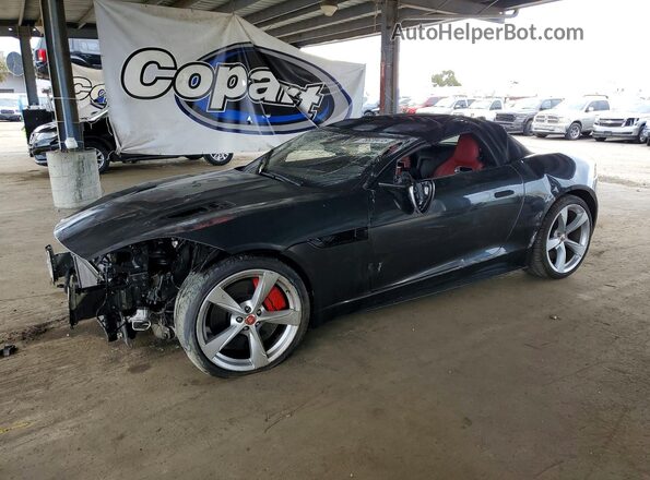 SAJD55EE4JCK52937 2018 JAGUAR F-TYPE Серый Передняя левая четверть