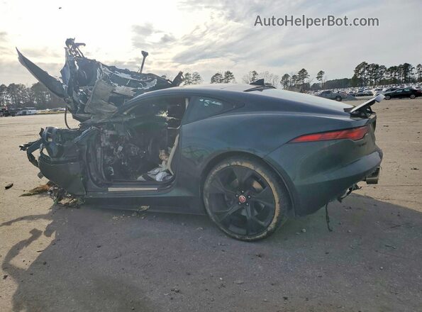 SAJD81FV8MCK71557 2021 JAGUAR F-TYPE Зеленый Задняя левая четверть