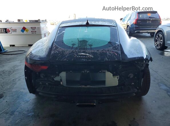 SAJDD1GX0JCK52671 2018 JAGUAR F-TYPE Черный Вид сзади