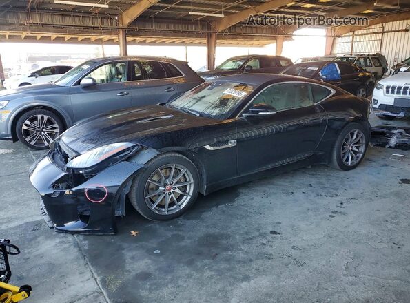 SAJDD1GX0JCK52671 2018 JAGUAR F-TYPE Черный Передняя левая четверть