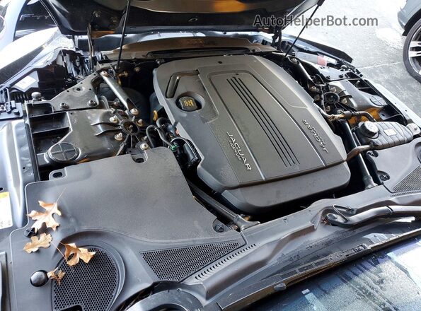 SAJDD1GX0JCK52671 2018 JAGUAR F-TYPE Черный Вид задней части салона