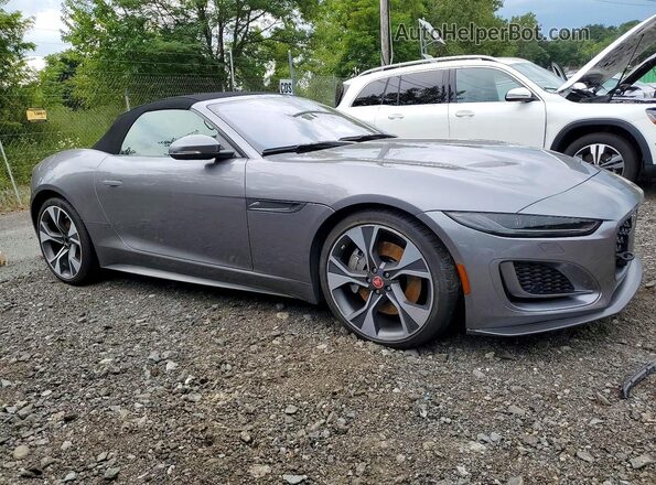 SAJDF5GX0MCK72375 2021 JAGUAR F-TYPE Серый Передняя правая четверть