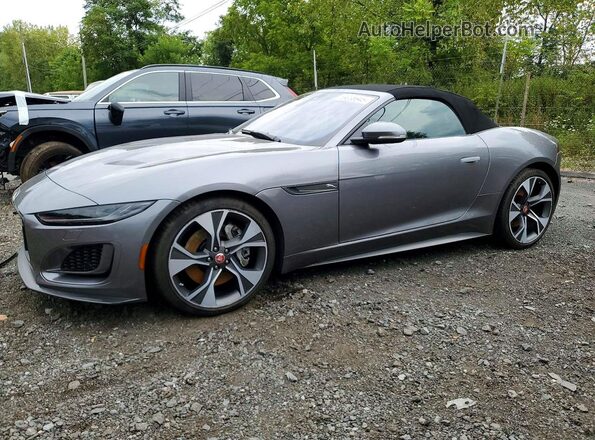SAJDF5GX0MCK72375 2021 JAGUAR F-TYPE Серый Передняя левая четверть