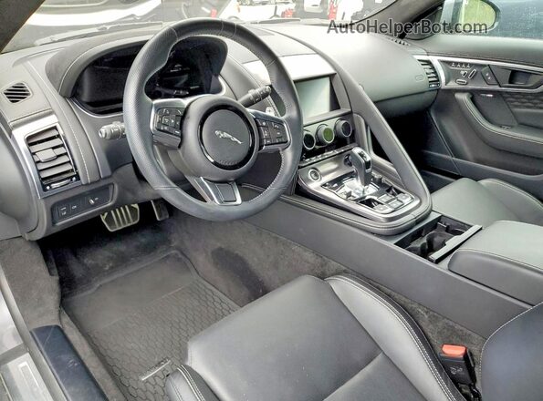 SAJDF5GX0MCK72375 2021 JAGUAR F-TYPE Серый Вид панели приборов