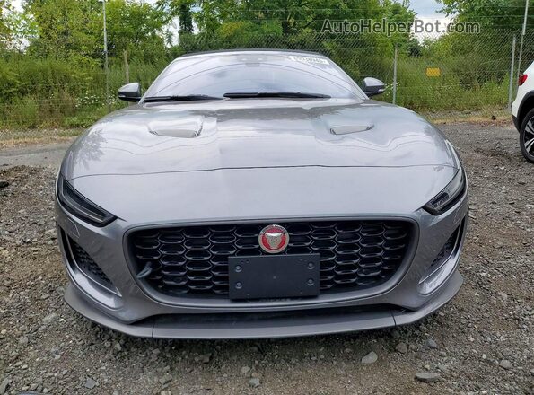 SAJDF5GX0MCK72375 2021 JAGUAR F-TYPE Серый Вид спереди