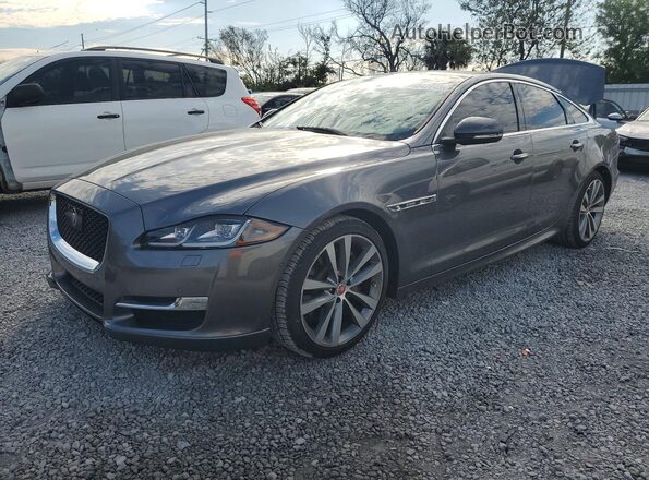 SAJWA1C76K8W19973 2019 JAGUAR XJ Gray Przód lewy