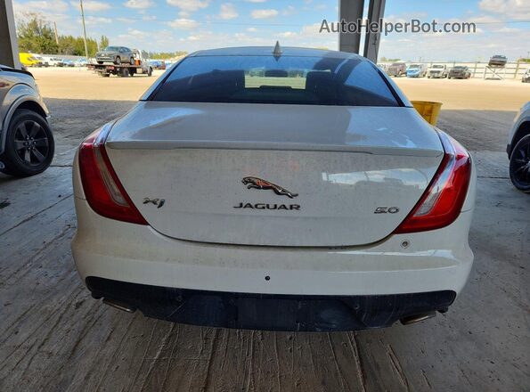 SAJWA1CE4GMW01047 2016 JAGUAR XJ White Widok z tyłu