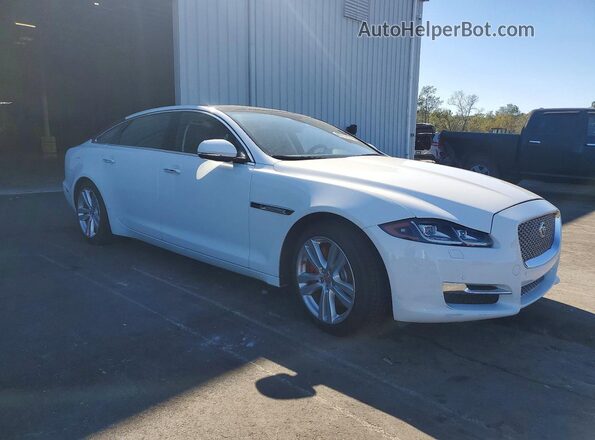 SAJWA2G71G8W01565 2016 JAGUAR XJL Белый Передняя правая четверть