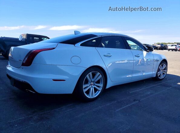 SAJWA2G71G8W01565 2016 JAGUAR XJL Белый Задняя правая четверть