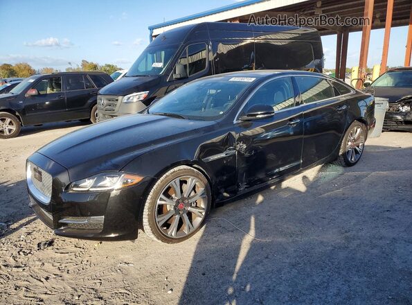 SAJWA2G76J8W15677 2018 JAGUAR XJL Черный Передняя левая четверть