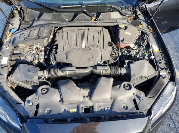 SAJWA2G76J8W15677 2018 JAGUAR XJL Черный Вид задней части салона