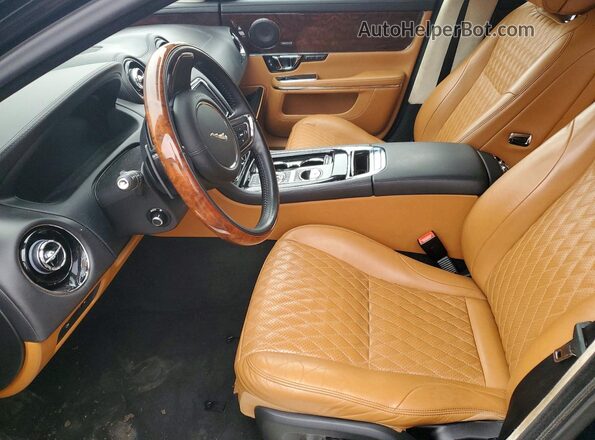 SAJWA2G7XG8V98102 2016 JAGUAR XJL Черный Вид салона спереди