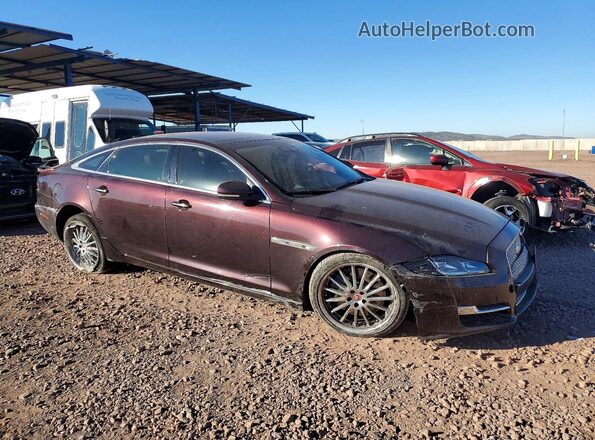SAJWA2GE8JMW13516 2018 JAGUAR XJL Burgundy Delantero derecho