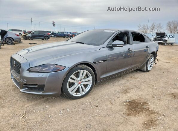 SAJWJ2GD3G8W03257 2016 JAGUAR XJL Silver Vista tres cuartos delantera izquierda