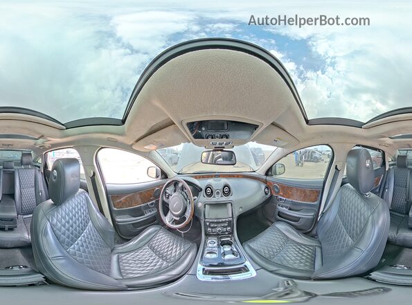 SAJWJ2GD3G8W03257 2016 JAGUAR XJL Silver Vista de la etiqueta del VIN