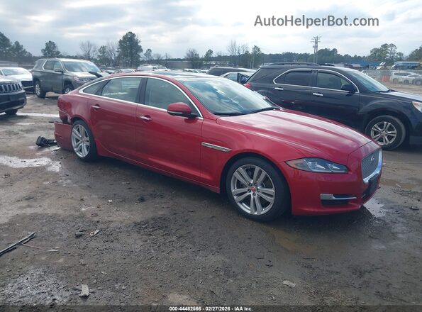 SAJWJ2GD5J8W13814 2018 JAGUAR XJ Красный Передняя правая четверть