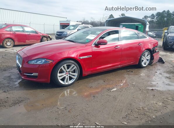 SAJWJ2GD5J8W13814 2018 JAGUAR XJ Красный Передняя левая четверть