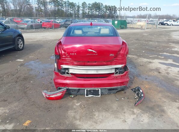 SAJWJ2GD5J8W13814 2018 JAGUAR XJ Красный Вид спереди