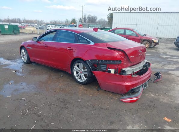 SAJWJ2GD5J8W13814 2018 JAGUAR XJ Красный Задняя левая четверть