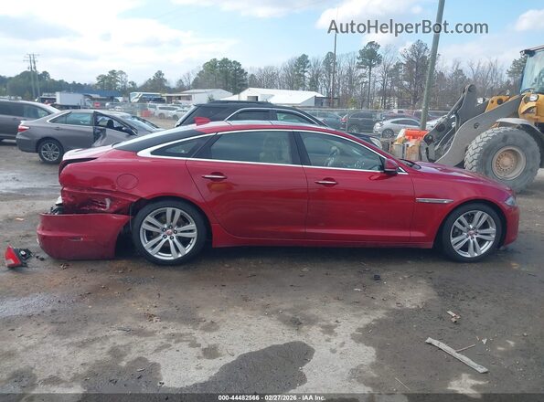 SAJWJ2GD5J8W13814 2018 JAGUAR XJ Красный Панорамный вид салона 360°