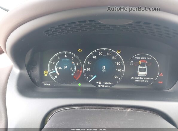 SAJWJ2GD5J8W13814 2018 JAGUAR XJ Красный Вид задних сидений