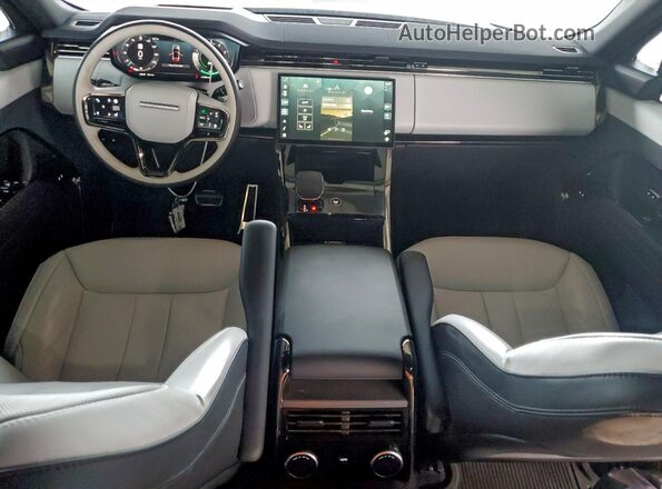SAL1L9E41SA462049 2025 LAND ROVER RANGE White Widok deski rozdzielczej