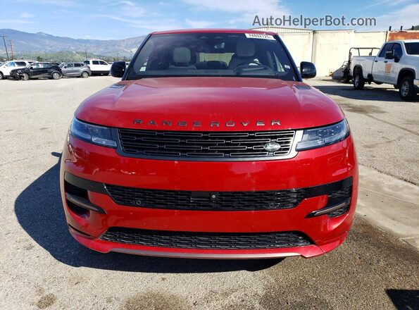 SAL1L9FU6PA104435 2023 LAND ROVER RANGE Красный Вид спереди