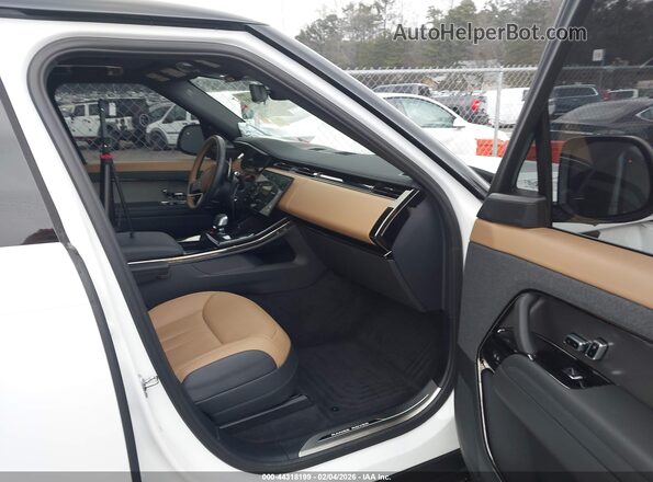 SAL1L9FU9SA493631 2025 LAND ROVER RANGE ROVER SPORT White Vista interior delantera