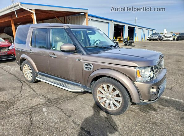 SALAC2V60GA793592 2016 LAND ROVER LR4 Tan Przód prawy