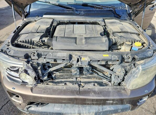SALAC2V60GA793592 2016 LAND ROVER LR4 Tan Widok komory silnika