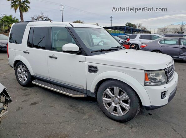 SALAG2V60GA795668 2016 LAND ROVER LR4 Белый Передняя правая четверть