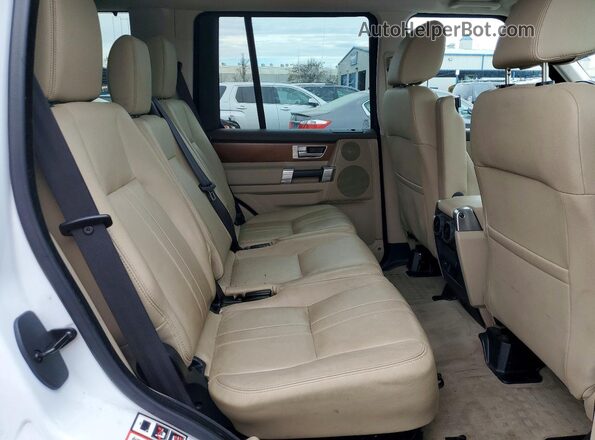 SALAG2V60GA795668 2016 LAND ROVER LR4 Белый Вид задних сидений