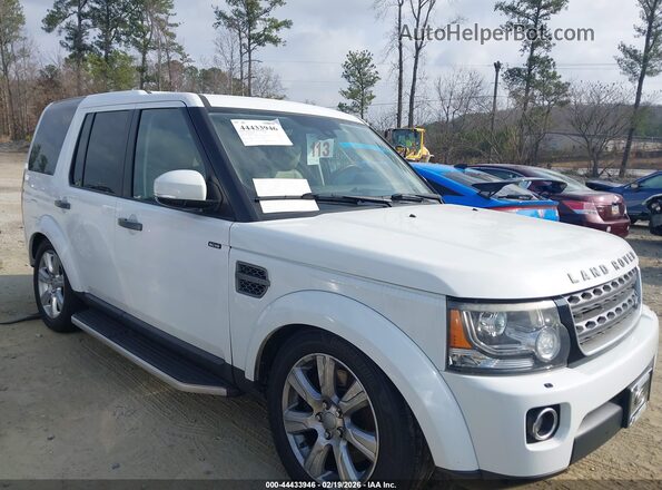 SALAG2V60GA802778 2016 LAND ROVER LR4 Белый Вид задней части салона