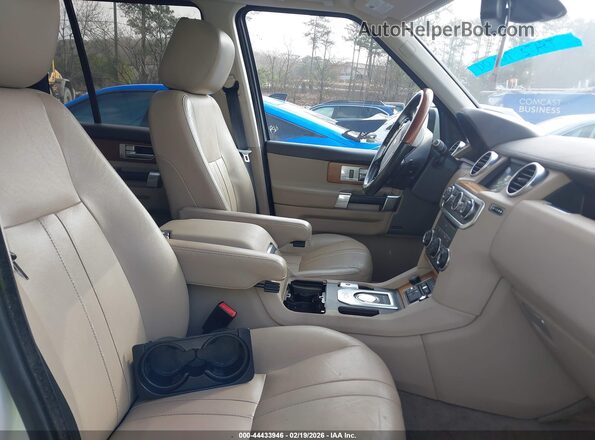 SALAG2V60GA802778 2016 LAND ROVER LR4 Белый Вид салона спереди