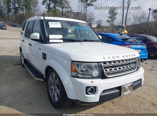 SALAG2V60GA802778 2016 LAND ROVER LR4 Белый Передняя правая четверть