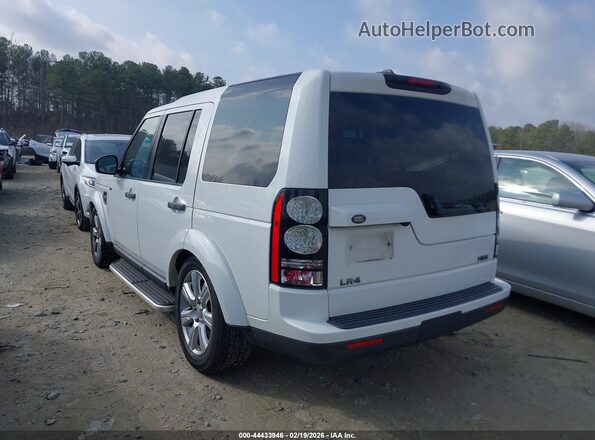 SALAG2V60GA802778 2016 LAND ROVER LR4 Белый Задняя левая четверть