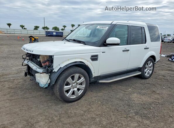 SALAG2V62GA783988 2016 LAND ROVER LR4 Белый Передняя левая четверть