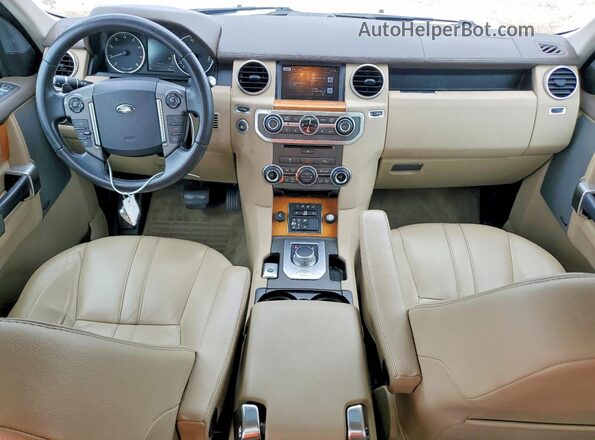 SALAG2V62GA783988 2016 LAND ROVER LR4 Белый Вид панели приборов