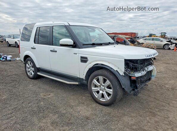 SALAG2V62GA783988 2016 LAND ROVER LR4 Белый Передняя правая четверть