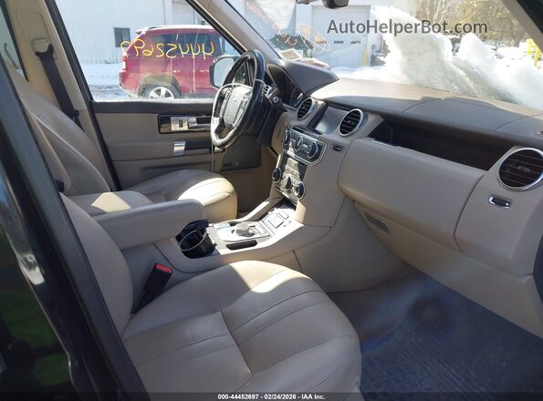 SALAG2V69GA796754 2016 LAND ROVER LR4 Черный Вид салона спереди