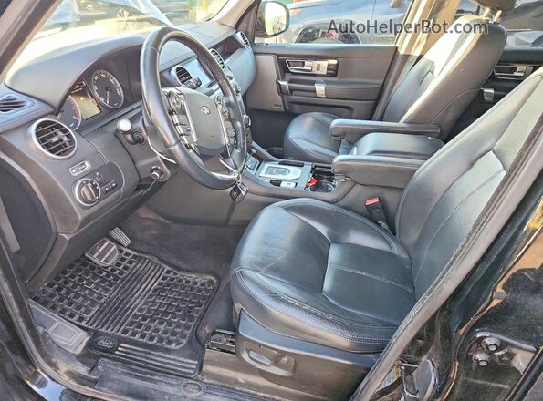 SALAK2V64GA784848 2016 LAND ROVER LR4 Черный Вид салона спереди