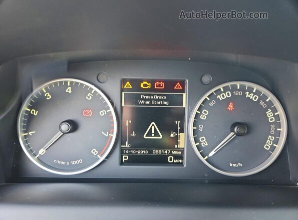 SALAK2V64GA784848 2016 LAND ROVER LR4 Черный Вид щитка приборов