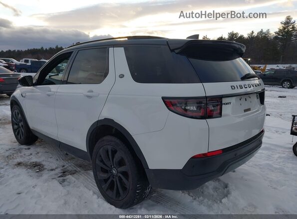 SALCJ2FX2PH321407 2023 LAND ROVER DISCOVERY SPORT Белый Задняя левая четверть