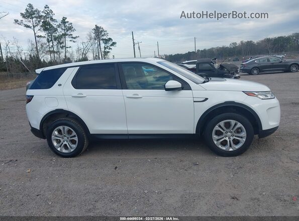 SALCJ2FX9LH866062 2020 LAND ROVER DISCOVERY SPORT White Widok wnętrza z tyłu