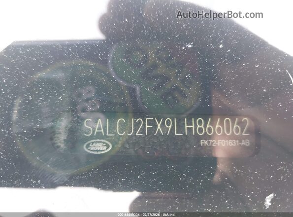 SALCJ2FX9LH866062 2020 LAND ROVER DISCOVERY SPORT White Widok komory silnika
